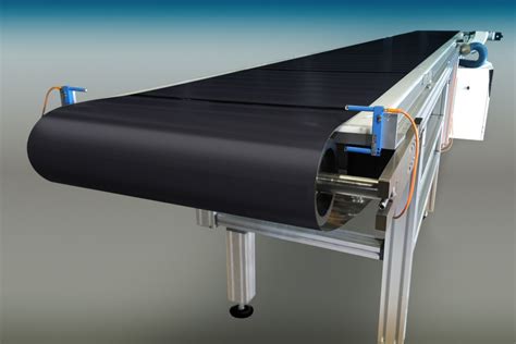 sheet metal conveyor|endless metal belt conveyor systems.